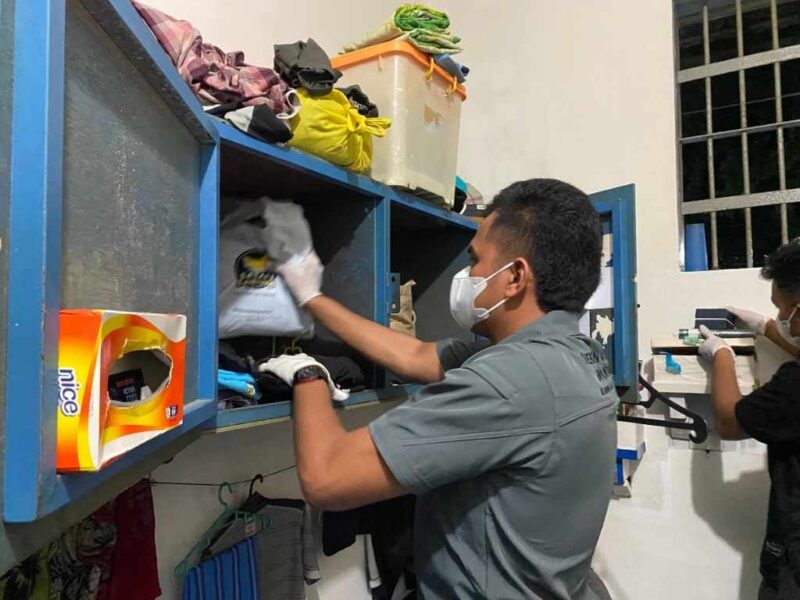 Pastikan Hunian Aman, Lapas Dabo Singkep Gelar Razia Gabungan Bersama APH untuk Berantas Barang Terlarang | f. Redaksi