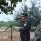 HUT ke-80 TNI di Lingga: Semangat Patriotisme Menggema di Lapangan Puslatpurmar 09 Dabo Singkep | f. Arnel