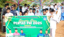 Ratusan Pelajar Meriahkan Pawai Pentas PAI 2025 di Desa Panggak Laut: Wujud Ukhuwah Islamiyah dan Pembinaan Akhlak Generasi Muda | f. Diskominfo Lingga