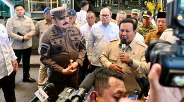 Presiden Prabowo Saksikan Penyerahan Aset Rampasan Negara Rp7 Triliun kepada PT Timah | f. BPMI Setpres