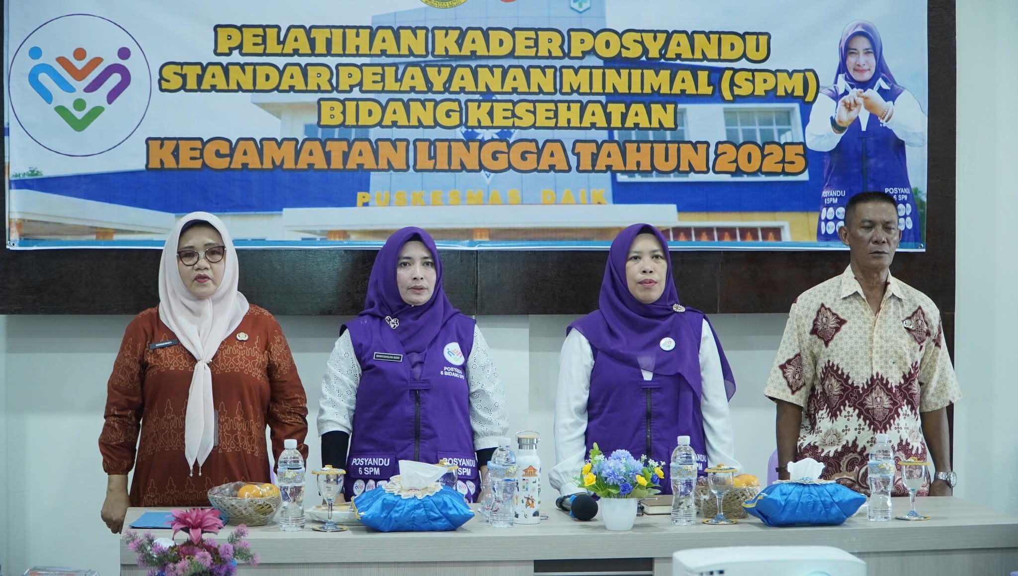 Posyandu Bangkit! Pemkab Lingga Mantapkan Enam Standar Pelayanan Kesehatan Demi Generasi Sehat | f. Diskominfo Lingga