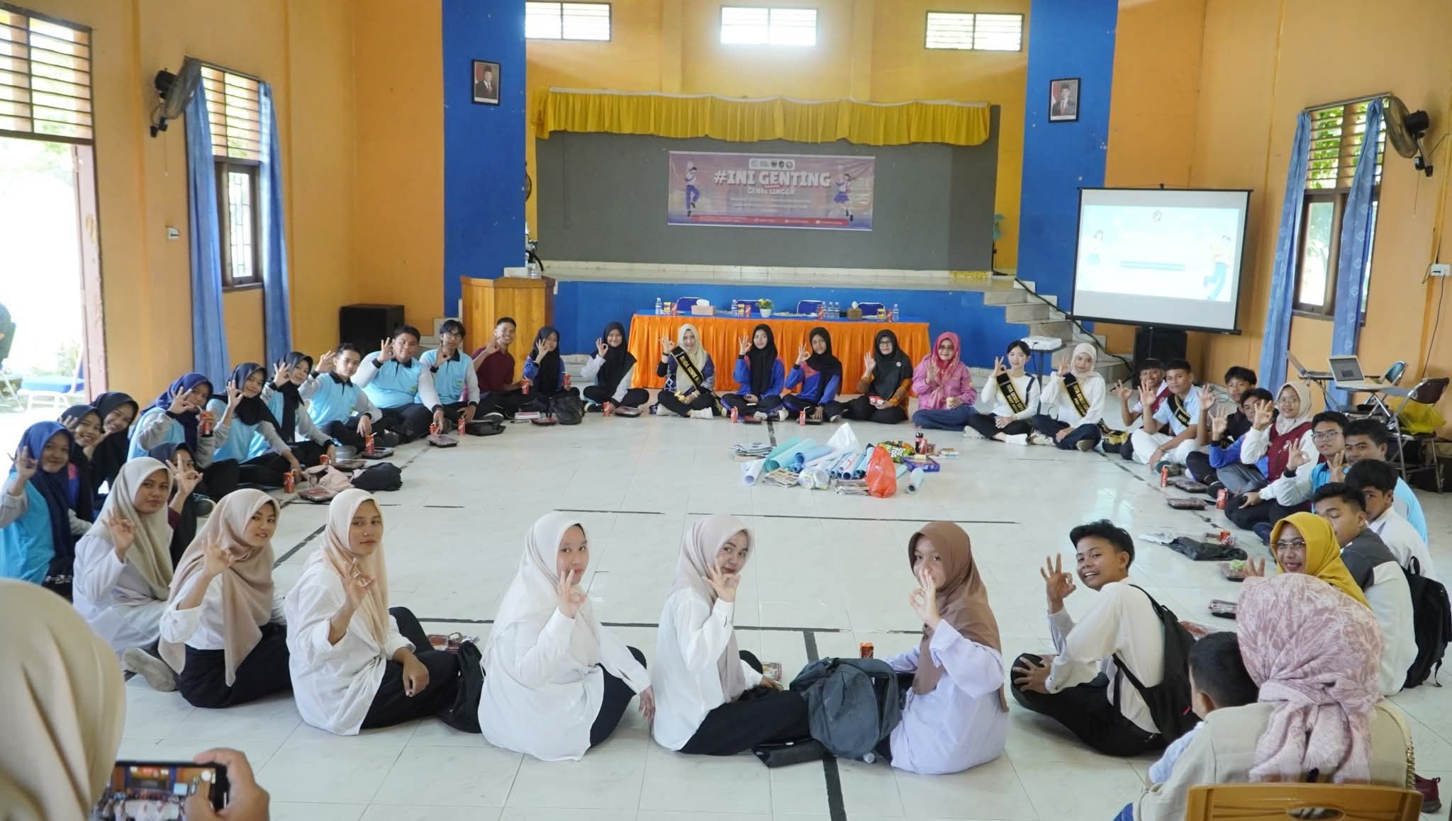 Remaja Ujung Tombak Cegah Stunting: Forum Genre Lingga Gelar Workshop Edukasi Gizi dan Pencegahan Anemia di SMA Negeri 1 Lingga | f. Diskominfo Lingga