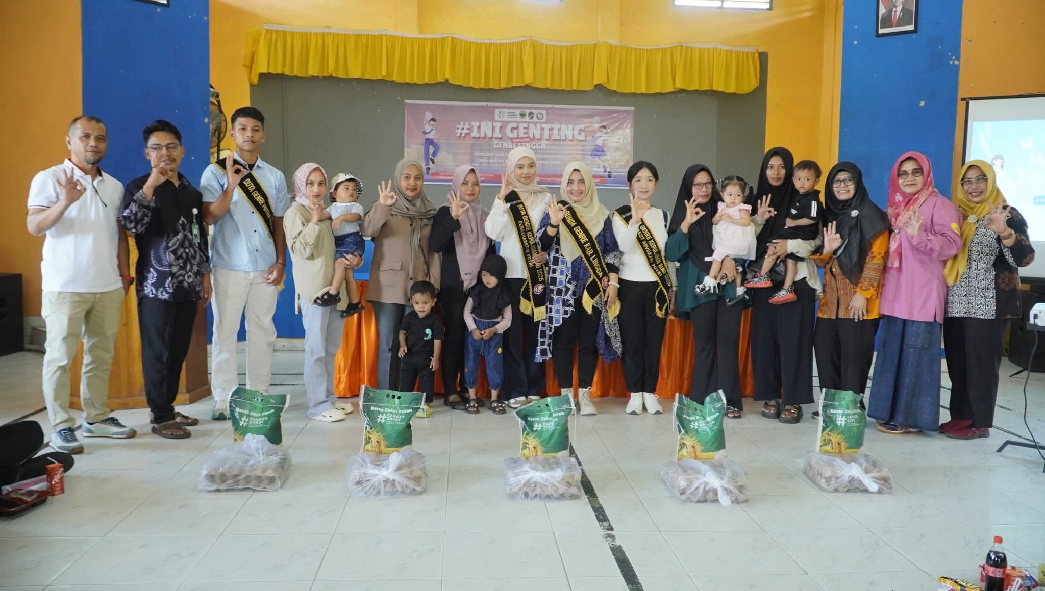 Remaja Ujung Tombak Cegah Stunting: Forum Genre Lingga Gelar Workshop Edukasi Gizi dan Pencegahan Anemia di SMA Negeri 1 Lingga | f. Diskominfo Lingga