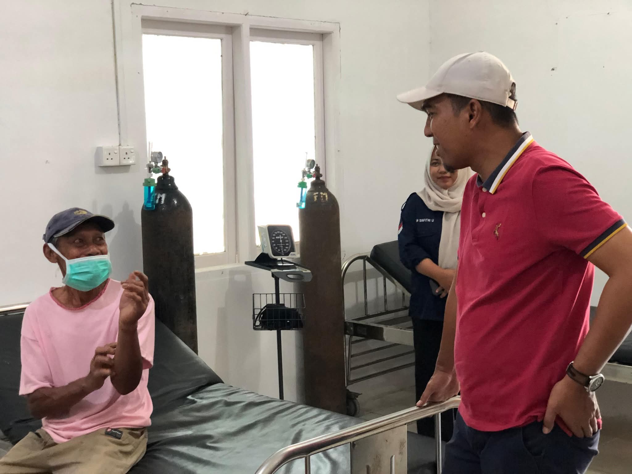 Wakil Bupati Lingga, H. Novrizal Mengunjungi Puskesmas Raya | f. Diskominfo Lingga