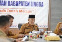 Pemkab. Lingga Matangkan Persiapan Sambut Kedatangan Menko Polhukam, Sekda Pimpin Rakor | f. Diskominfo Lingga