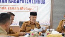 Pemkab. Lingga Matangkan Persiapan Sambut Kedatangan Menko Polhukam, Sekda Pimpin Rakor | f. Diskominfo Lingga