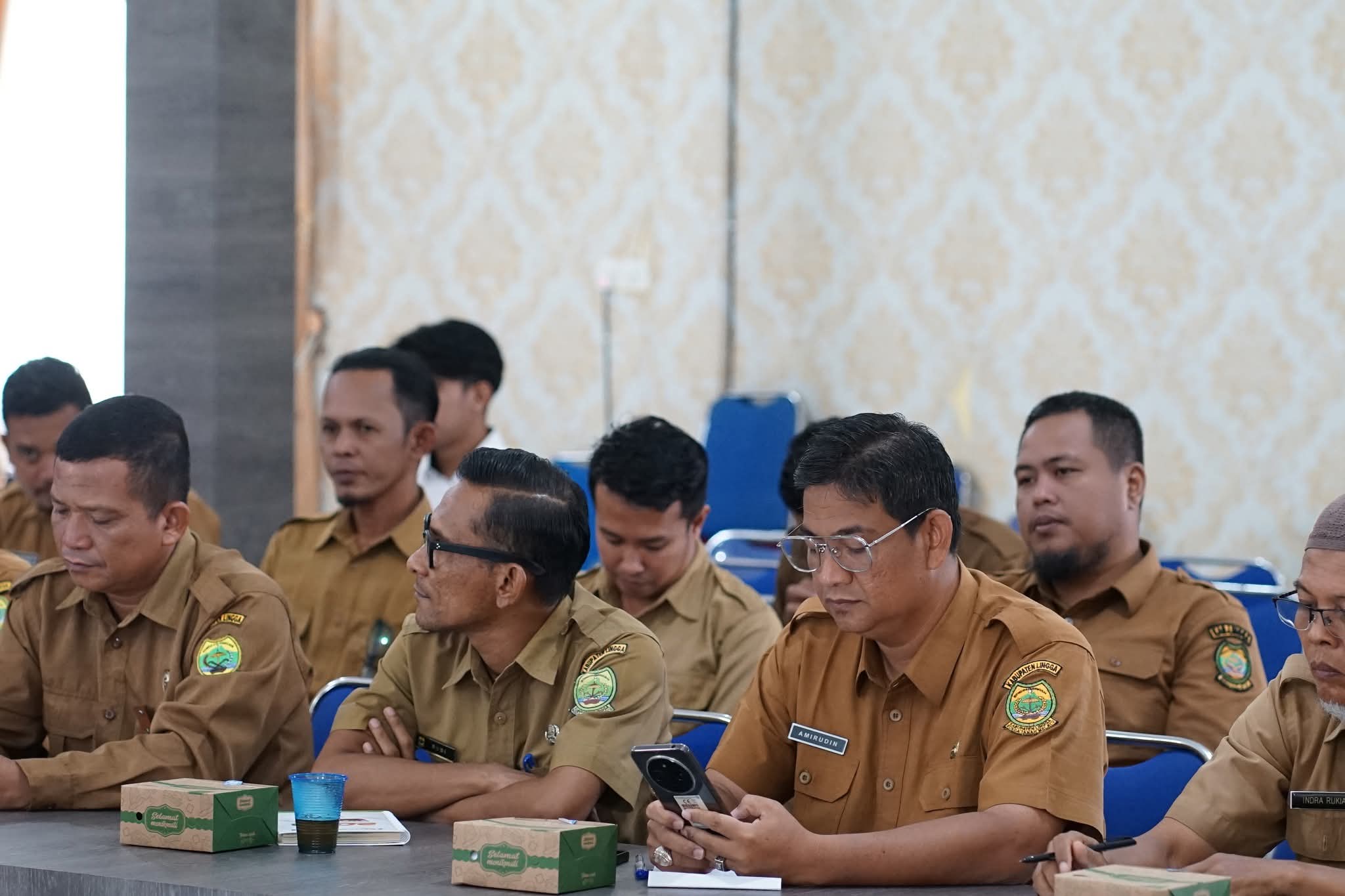 Pemkab. Lingga Matangkan Persiapan Sambut Kedatangan Menko Polhukam, Sekda Pimpin Rakor | f. Diskominfo Lingga
