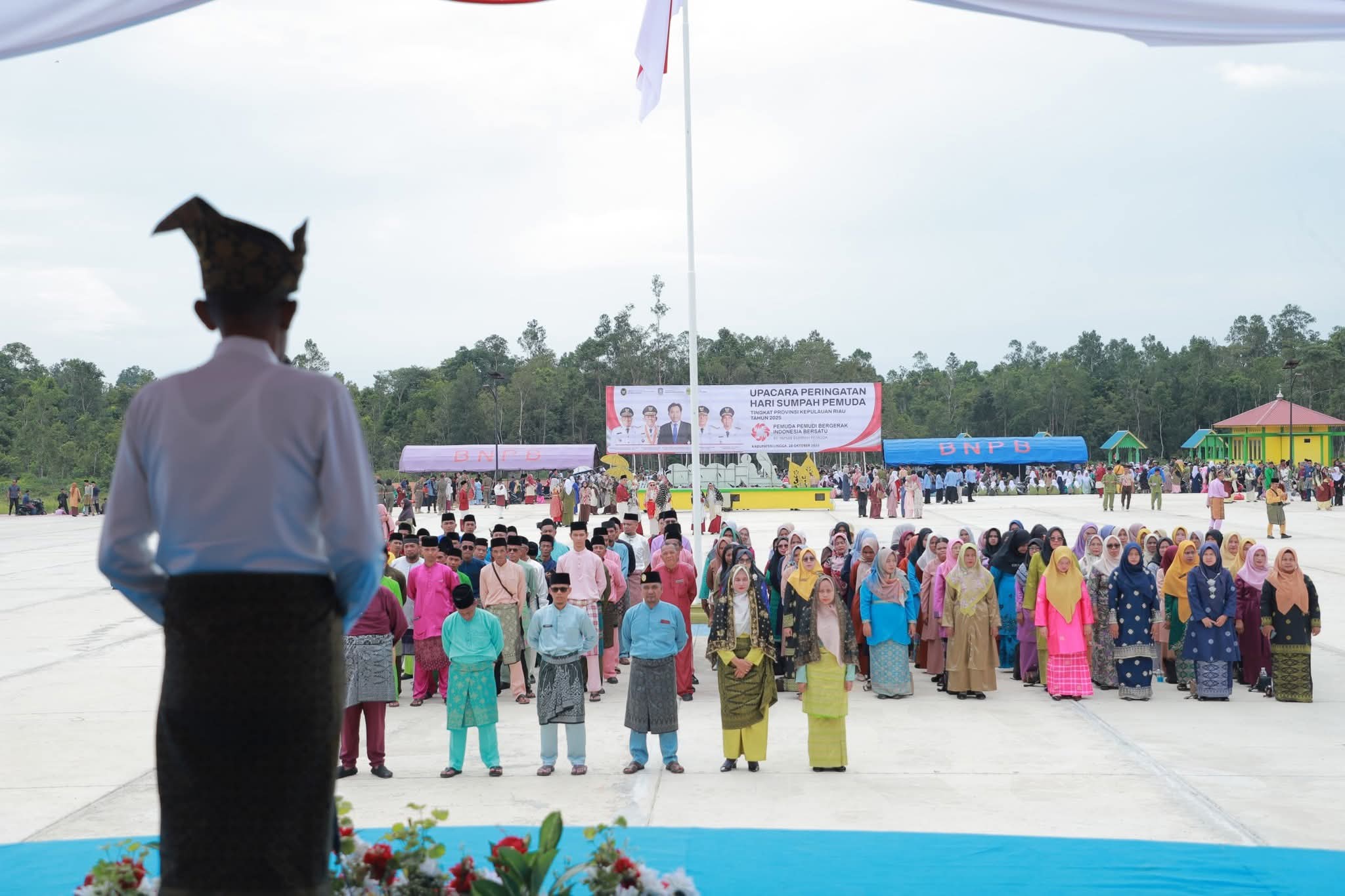 Upacara Sumpah Pemuda ke-97 di Lingga, Menko Yusril Ihza Mahendra Tekankan Semangat Persatuan | f. Diskominfo Lingga