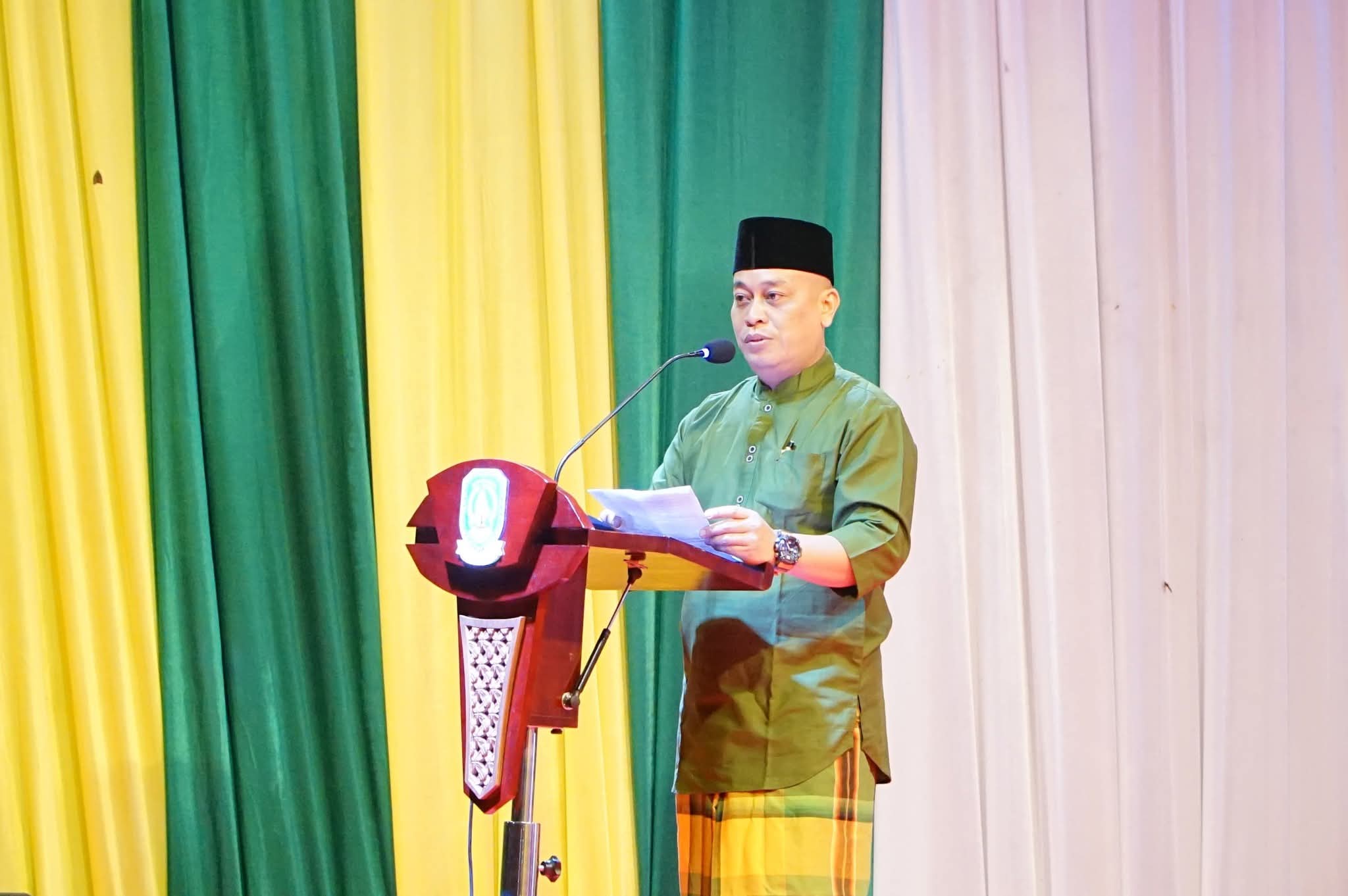 Pemkab Lingga Gelar Tabligh Akbar Peringati Sumpah Pemuda ke-97: Perkuat Ukhuwah Islamiyah dan Semangat Persatuan | f. Diskominfo Lingga