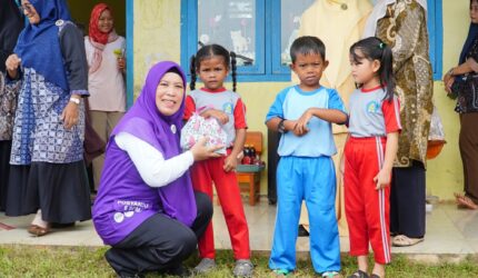 PAUD di Lingga Timur Terima Bantuan APE dari Pemkab Lingga, Dorong Anak Belajar Sambil Bermain | f. Diskominfo Lingga