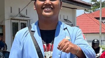 Ketua BEM STISIP Bunda Tanah Melayu Lingga, Said Farhan Falahis Al Ghiffari | f. Redaksi