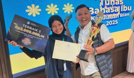 E. Aura Naqiyya Qalesya Harumkan Nama Lingga, Raih Terbaik II di Ajang FTBI Provinsi Kepri 2025 | f. Redaksi