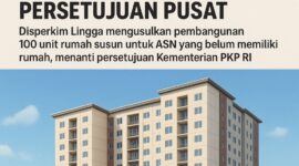 Pembangunan Rusun ASN Pemkab Lingga Masih Tunggu Persetujuan Pusat | f. Redaksi