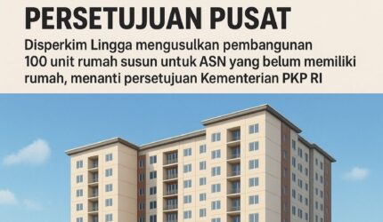 Pembangunan Rusun ASN Pemkab Lingga Masih Tunggu Persetujuan Pusat | f. Redaksi