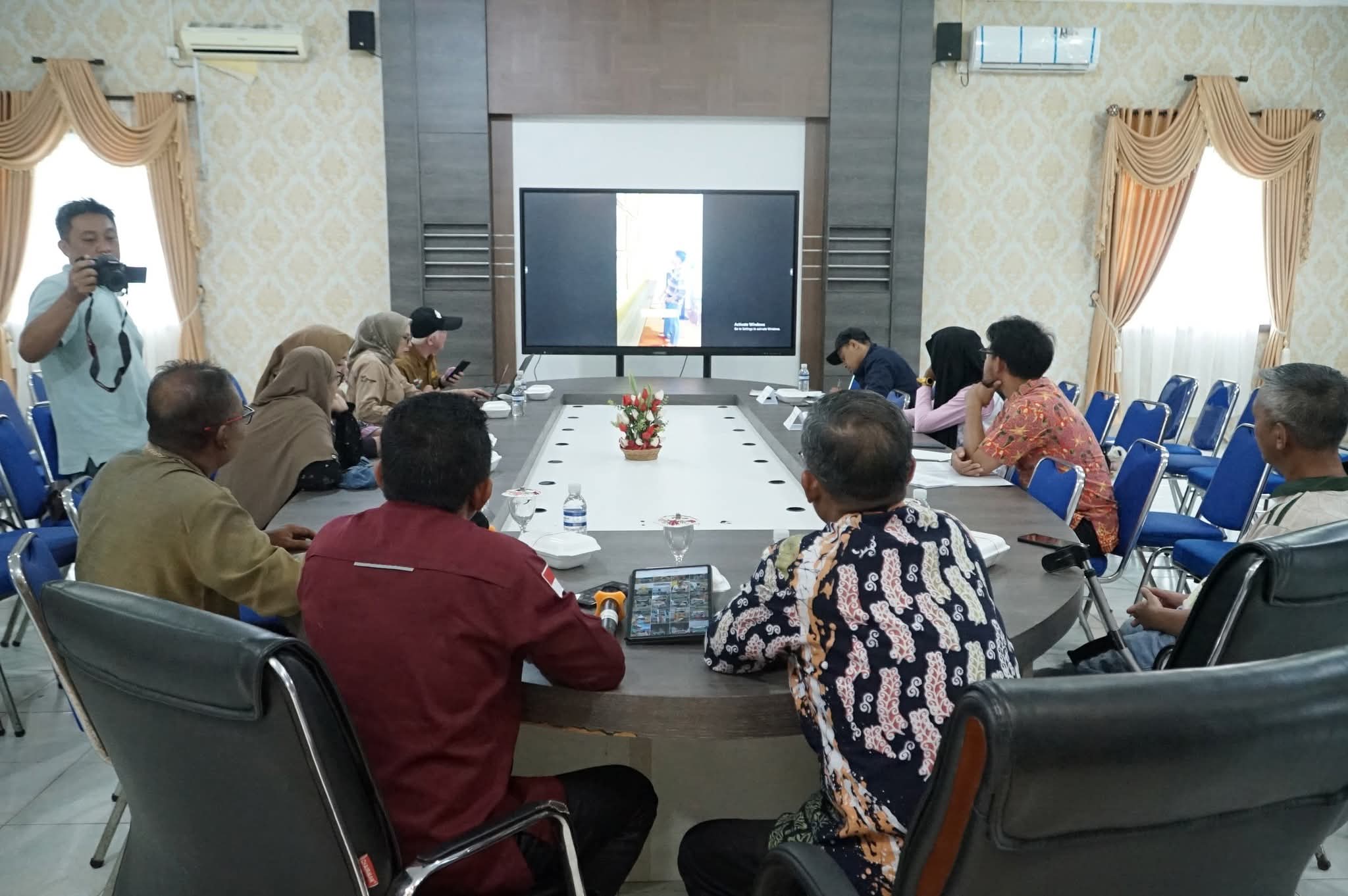 Pemkab Lingga Gelar Penilaian Lomba Videografi “Explore Lingga 2025” Tingkat Pelajar | f. Diskominfo Lingga
