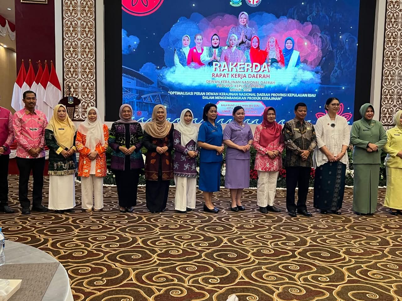 Dekranasda Lingga Hadiri Rakerda Kepri 2025, Dorong Penguatan Produk Kerajinan Daerah | f. Diskominfo Lingga