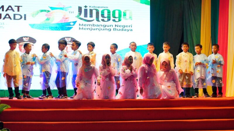 Pertunjukan Kesenian Pelajar Resmi Membuka Rangkaian Acara Peringatan Hari Jadi Lingga | f. Diskominfo Lingga