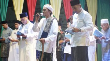 Pemerintah Kabupaten Lingga Gelar Dzikir, Sholawat dan Doa Bersama Semarak Hari Jadi ke-22 | f. Diskominfo Lingga