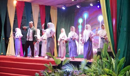 Pentas Seni PGRI Meriahkan Malam Hiburan Hari Jadi Kabupaten Lingga ke-22 | f. Diskominfo Lingga