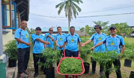 Fantastis! Disperindagkop UMKM Lingga Catat Panen ke-5 Cabai Rawit Mencapai 60 Kg | f. Redaksi