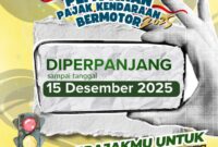 Pemutihan Pajak Kendaraan Bermotor di Lingga Diperpanjang hingga 15 Desember 2025 | f. Redaksi