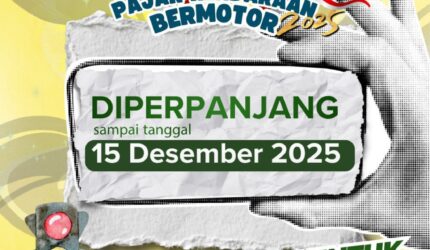 Pemutihan Pajak Kendaraan Bermotor di Lingga Diperpanjang hingga 15 Desember 2025 | f. Redaksi