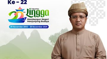 Ketua LMG, Ifaturamadan Adi Saswandy, S.Sos, menyampaikan bahwa usia 22 tahun bukan sekadar perhitungan waktu, melainkan simbol perjalanan, perjuangan, dan kebersamaan seluruh masyarakat Lingga. | f. Redaksi