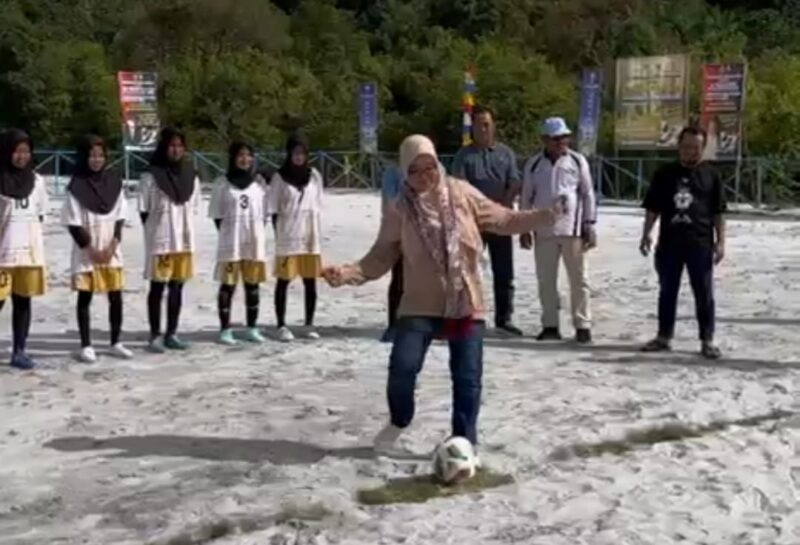 Turnamen Mini Soccer Desa Sekanah Resmi Dibuka: Ketua DPRD Maya Sari Tekankan Pembinaan Atlet Muda dan Persatuan Warga | f. Redaksi