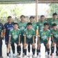 Squad Gaza Atk FC pada pembukaan turnamen LMG CUP II 2025 | f. Redaksi
