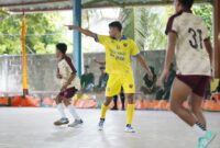 Tige Berlian tampil efik pada turnamen Futsal LMG CUP II 2025 | f. Redaksi
