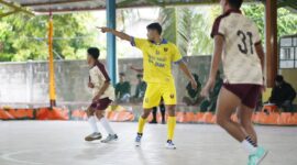 Tige Berlian tampil efik pada turnamen Futsal LMG CUP II 2025 | f. Redaksi