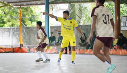 Tige Berlian tampil efik pada turnamen Futsal LMG CUP II 2025 | f. Redaksi