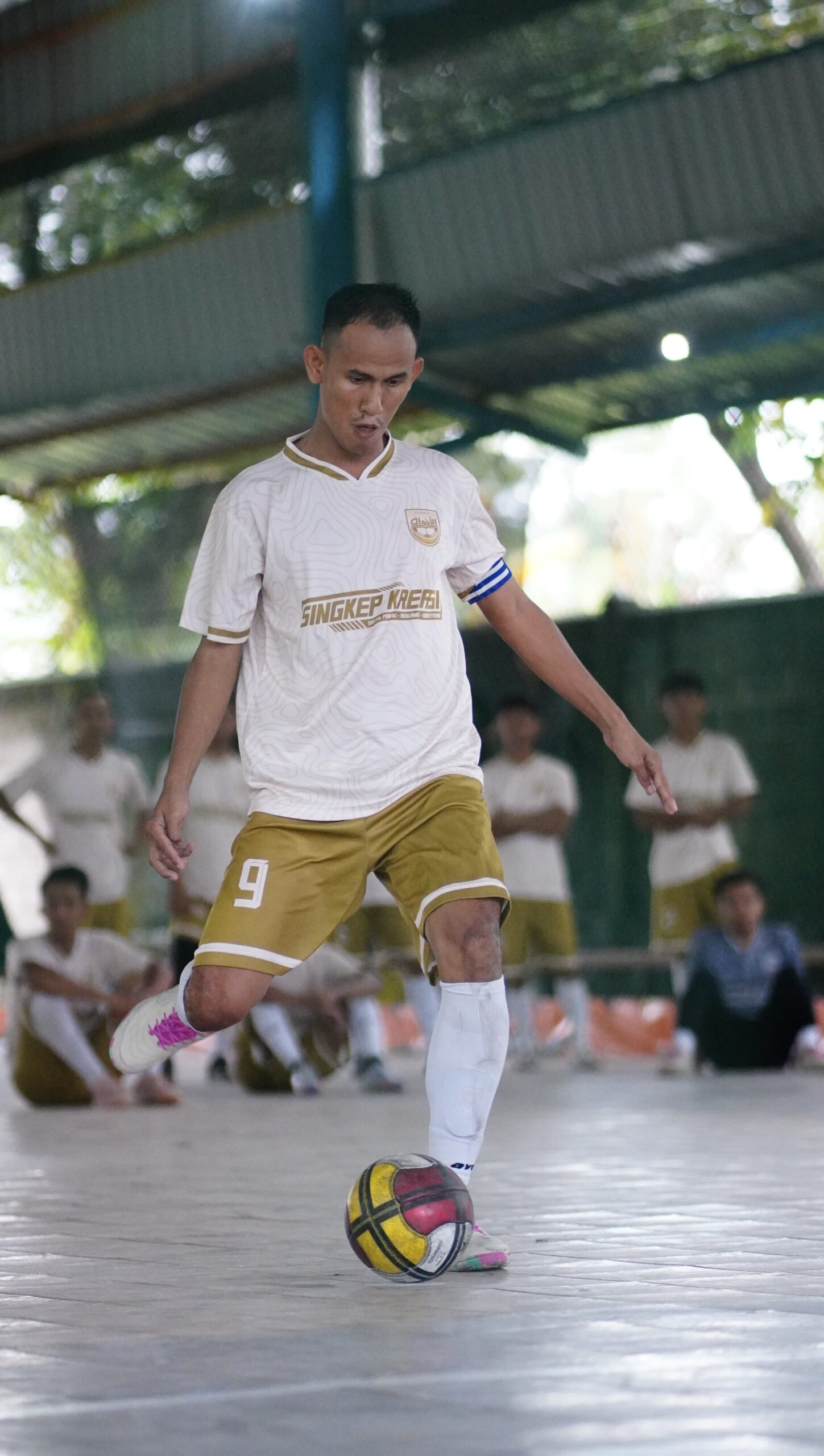 Pemain Tim Al-Ikhwah Turnamen Futsal LMG CUP II 2025 | f. Redaksi