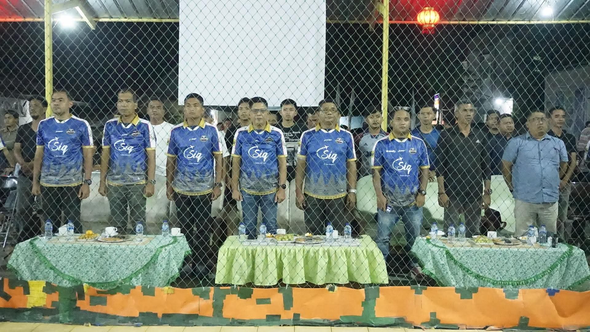para tamu undangan yang hadir pada penutupan acara turnamen futsal LMG CUP II 2025 | f. Diskominfo Lingga