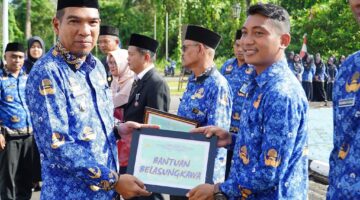 Pemkab Lingga Gelar Upacara HUT ke-54 KORPRI 2025 | f. Diskominfo Lingga