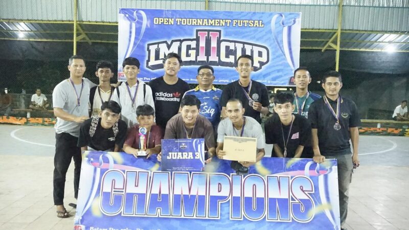 Al-ikhwah fc raih juara ke-3 pada turnamen LMG CUP II 2025 | f. Diskominfo Lingga