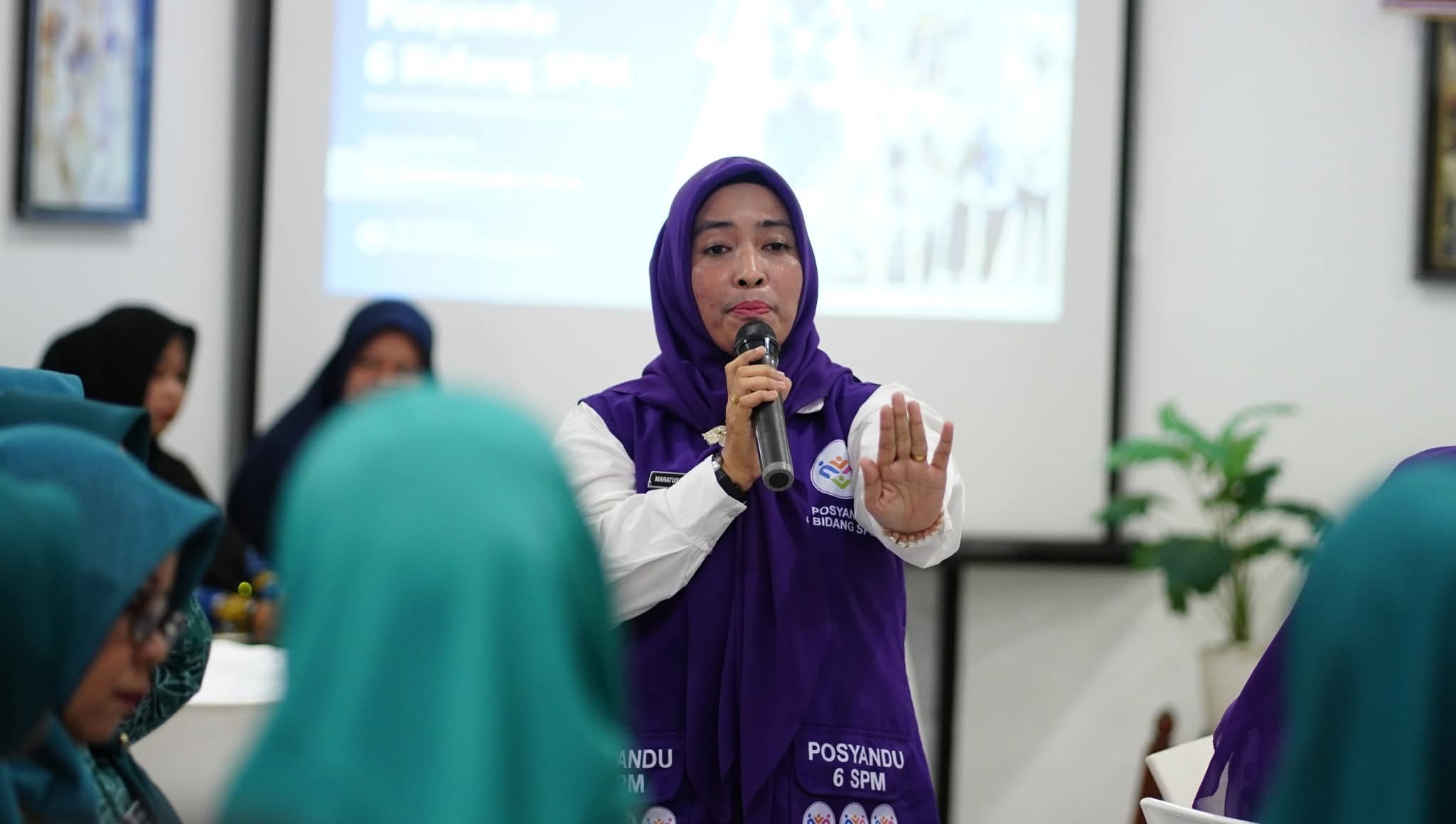 Maratusholiha Nizar Dorong Penguatan Posyandu Lingga Lewat Advokasi Lintas Sektor di Dabo Singkep | f. Diskominfo Lingga