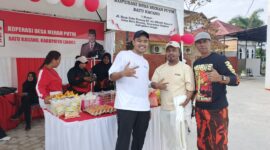 Safaruddin Hadiri Germas di Kejari Lingga: Borong Beras untuk Dibagikan, Ajak Warga Jaga Kesehatan | f. Redaksi