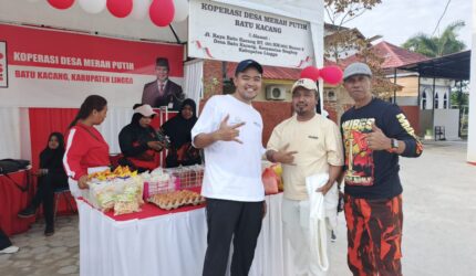 Safaruddin Hadiri Germas di Kejari Lingga: Borong Beras untuk Dibagikan, Ajak Warga Jaga Kesehatan | f. Redaksi