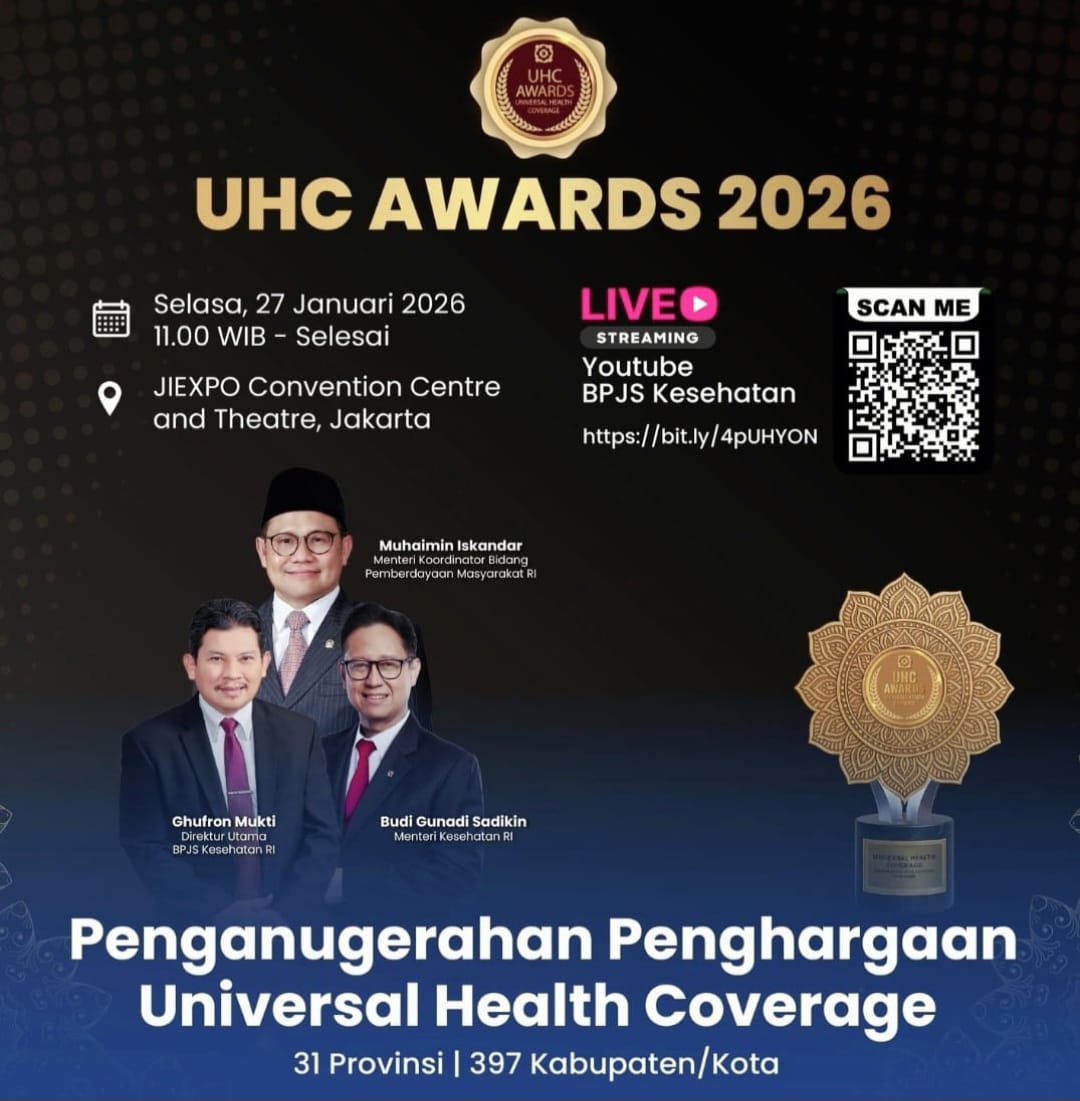 Kabupaten Lingga Raih Penghargaan UHC Awards 2026 Kategori Madya di Jakarta | f. Diskominfo Lingga