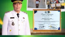 Pemkab Lingga menerima penghargaan nasional atas dukungan penguatan tata kelola pemerintahan desa dan percepatan pembangunan desa. Penghargaan diserahkan Menko Pangan Zulkifli Hasan dan Mendes PDT Yandri Susanto di Jakarta, 16 Februari 2026 | f. Prokopim Lingga