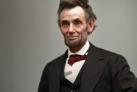 Abraham Lincoln adalah Presiden Amerika Serikat yang menghapus perbudakan dan memimpin negara melalui Perang Saudara | f. Redaksi ihand.id