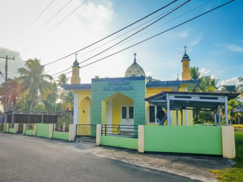 Surau Al-Ihsan, Sekop Laut, Kec. Singkep, Lingga, Kepri | f. Ihand