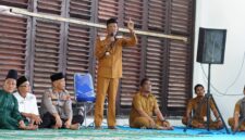 Pemerintah Kabupaten Lingga meresmikan Masjid Al-Hijrah di Jalan Istana Kota Baru, dirangkai Sholat Zuhur bersama dan pelepasan Mubaligh Ramadhan PMKL 1447 H / 2026 M | f. Diskominfo Lingga