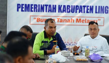 Bupati dan Wakil Bupati Lingga Dorong Percepatan Pengaktifan Lahan Cetak Sawah | f. Diskominfo Lingga