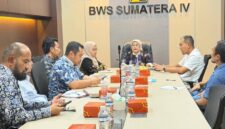 Wakil Bupati Lingga Novrizal melakukan konsultasi ke Balai Wilayah Sungai Sumatera IV untuk mempercepat pembangunan infrastruktur, pengendalian banjir, dan pengelolaan sumber daya air di Kabupaten Lingga | f. Diskominfo Lingga