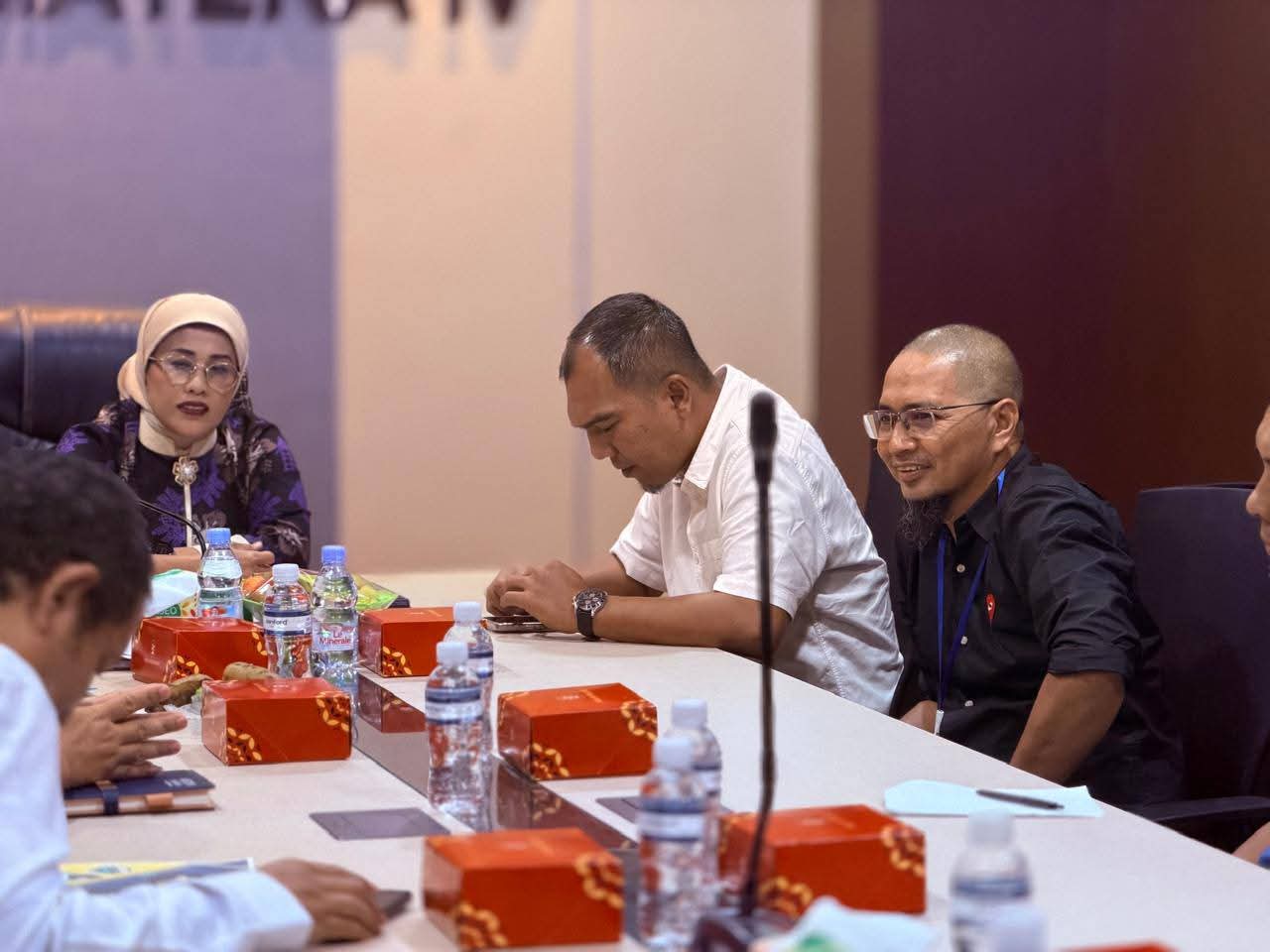 Wakil Bupati Lingga Novrizal melakukan konsultasi ke Balai Wilayah Sungai Sumatera IV untuk mempercepat pembangunan infrastruktur, pengendalian banjir, dan pengelolaan sumber daya air di Kabupaten Lingga | f. Diskominfo Lingga