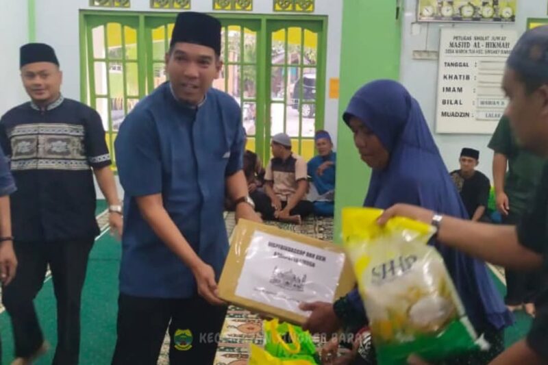 Safari Ramadhan 1447 H Pemkab Lingga di Desa Marok Tua | f. Kec. Singkep Barat