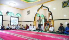 Safari ke-9 dari 14 Titik, Pemkab Lingga Hadir Langsung di Masjid Raudhatul Alimin Desa Mensanak, Kecamatan Katang Bidare | f. Kominfo Lingga