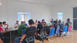 KONI Kabupaten Lingga menggelar rapat koordinasi bersama seluruh cabang olahraga membahas hibah 2027 dengan sistem bottom up, fokus pada pembinaan atlet dan sarana prasarana | f. Wandy